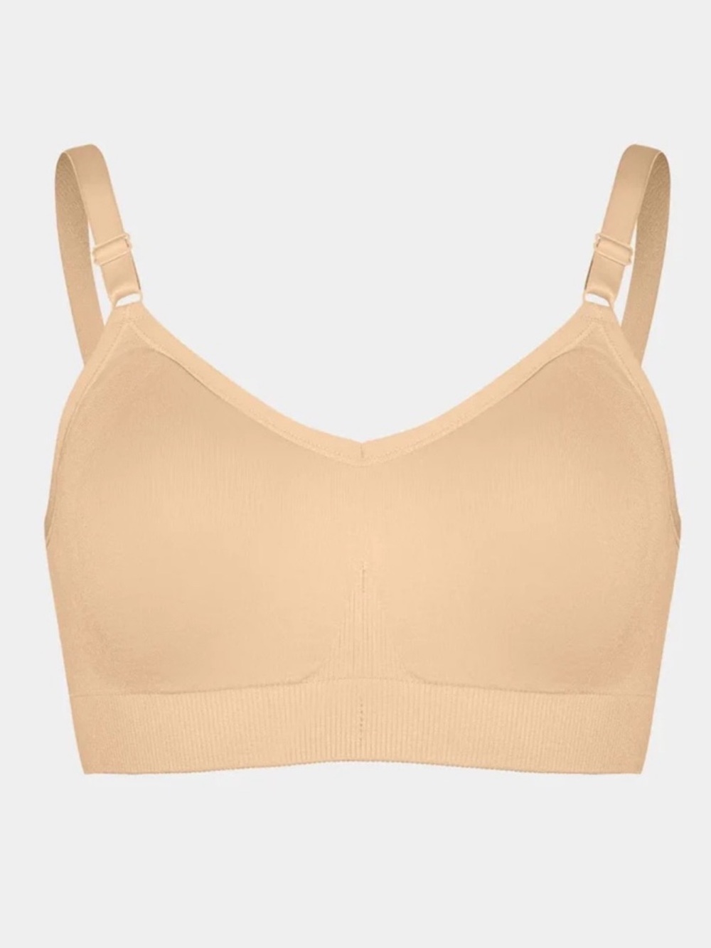 NWT KNIX Good to Go Seamless Bra Large Warm Sand $48